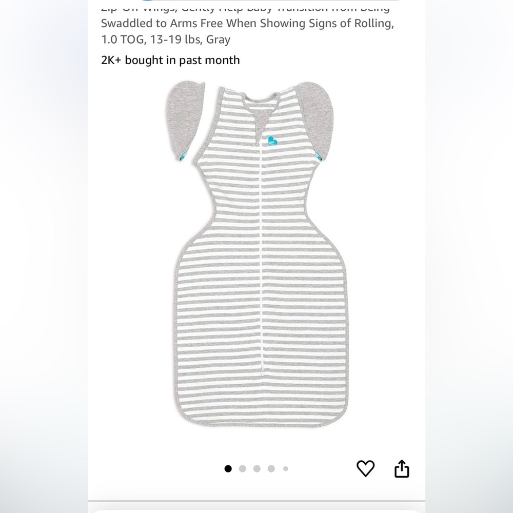 Love to dream swaddle (large) for babies 🌝